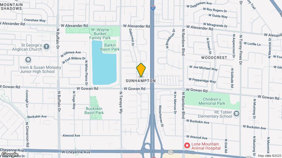 3660 Renovah St Map and Location Details