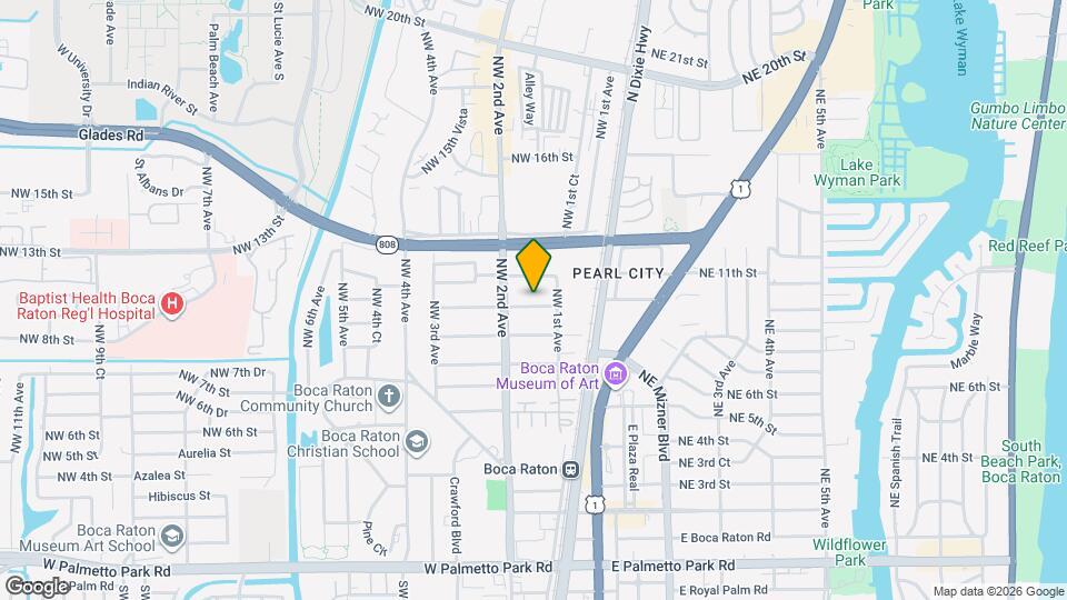 137 NW 10th St Map and Location Details