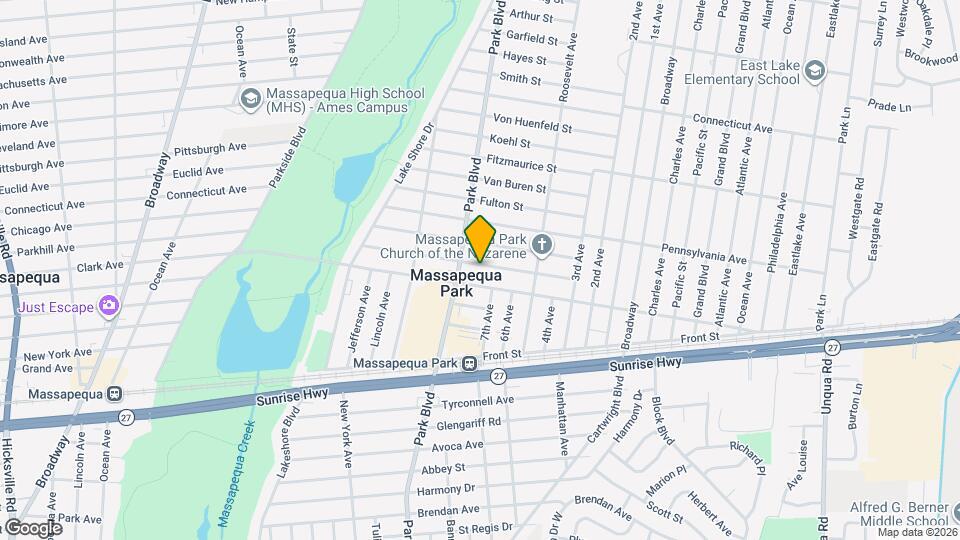 126 McKinley St, Unit 1 Map and Location Details