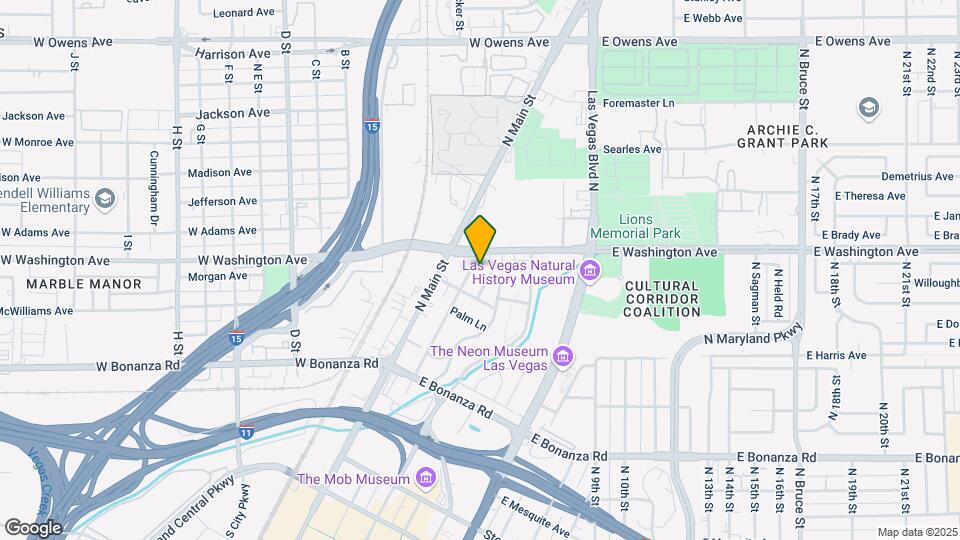 918 N 1st St Map and Location Details