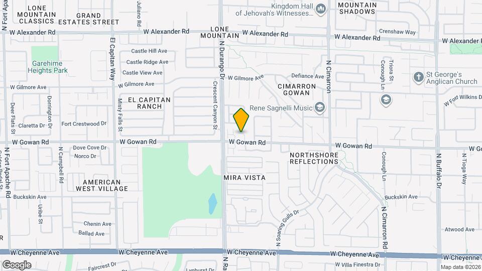 3609 N Porch Swings Way Map and Location Details