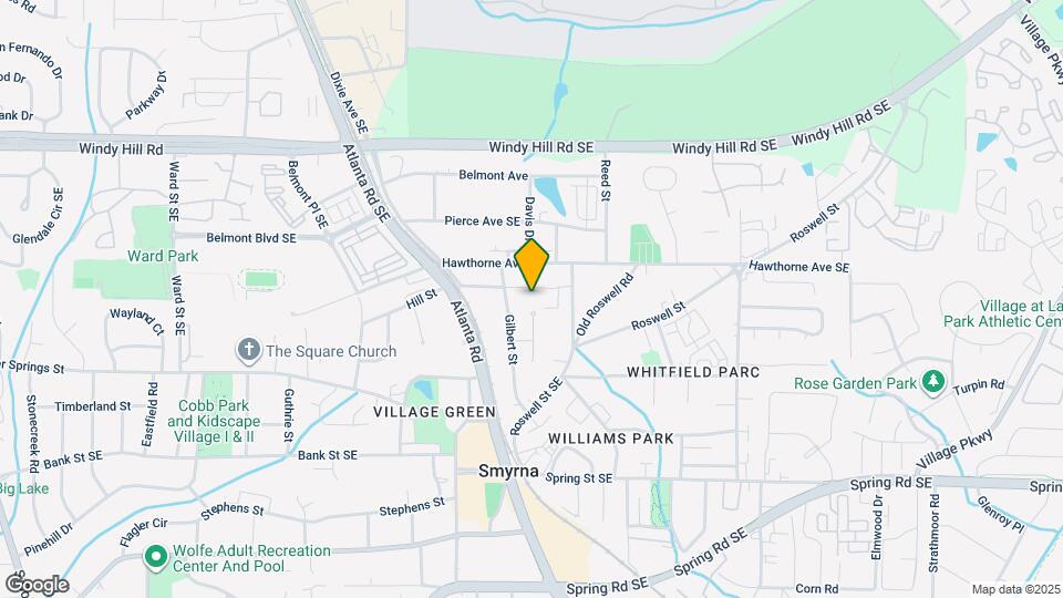 1368 Marston St Map and Location Details