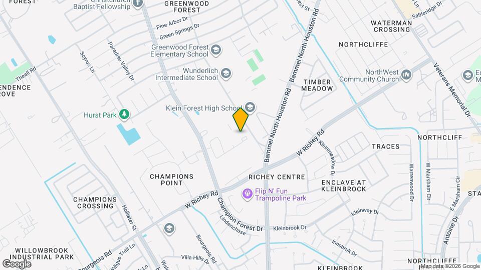 5318 Champions Way Ln Map and Location Details