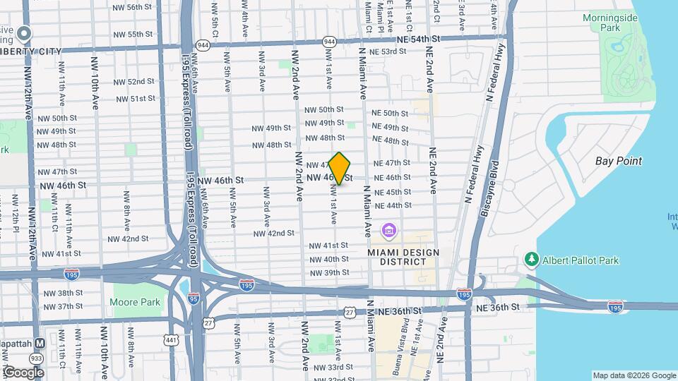 81 NW 45th St Map and Location Details