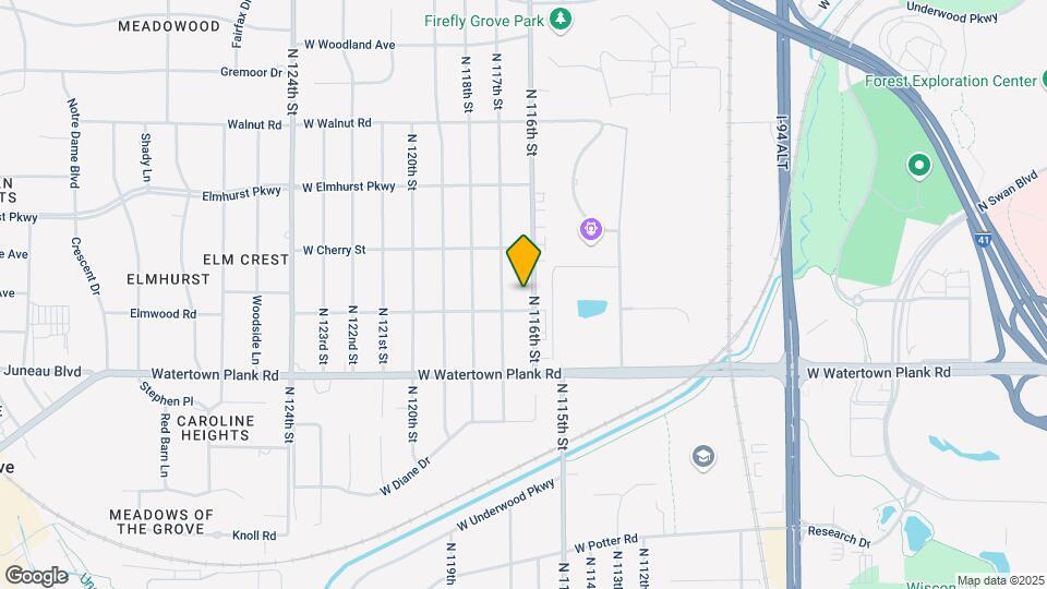 1317 N 116th St Map and Location Details