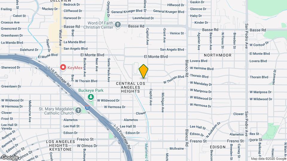 1221 W Thorain Blvd Map and Location Details