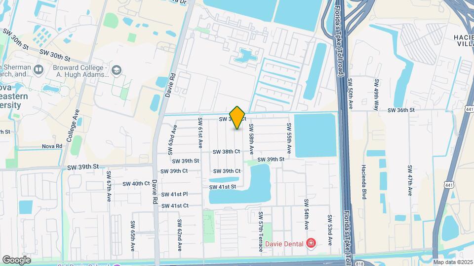 3730 SW 59 Ave Mapa y Detalles de la Ubicación