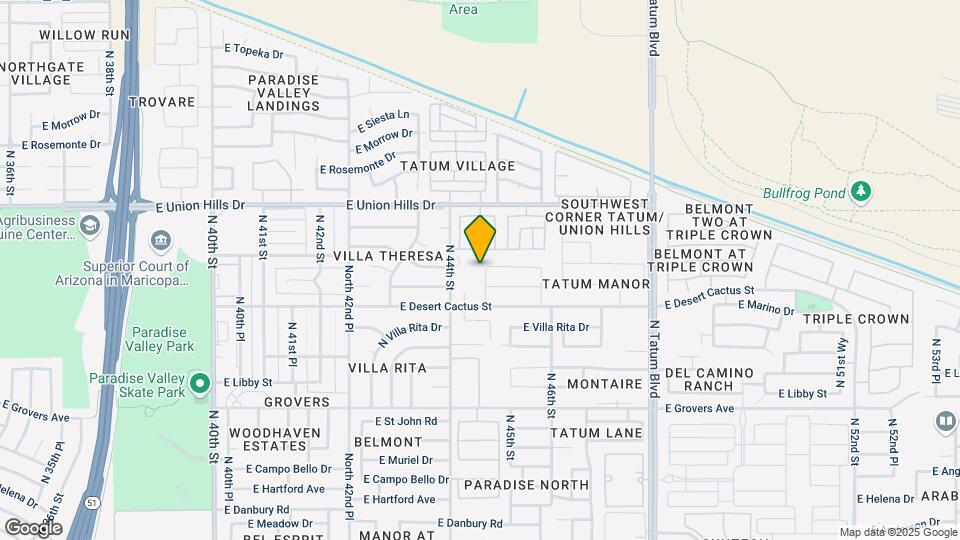 18240 N 45th St Mapa y Detalles de la Ubicación