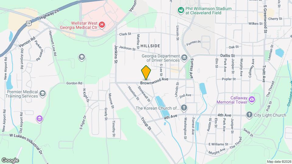 1510 Brownwood Ave Map and Location Details