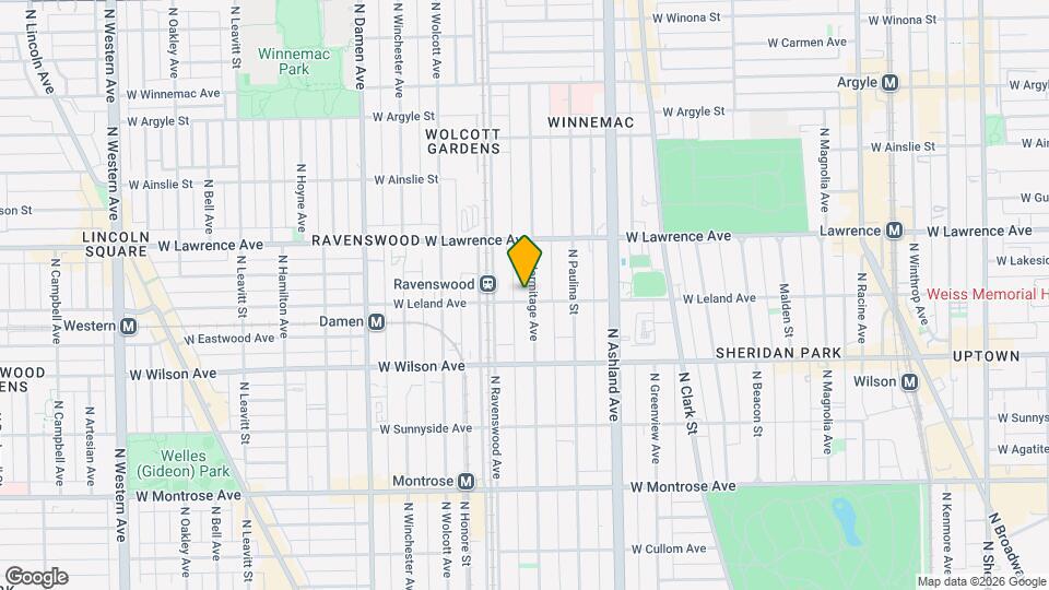 4800 N Hermitage Ave Map and Location Details