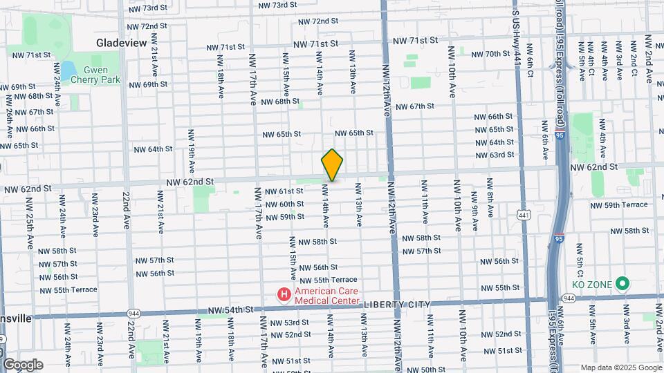 1371 NW 61st St Mapa y Detalles de la Ubicación