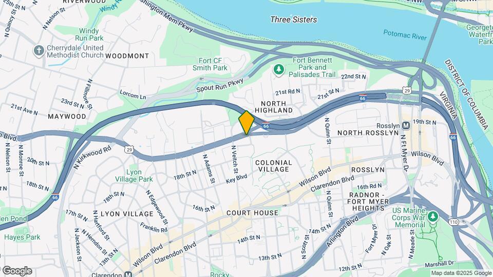 2134 Langston Blvd. Map and Location Details