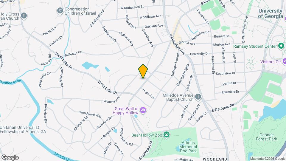 1930 S Lumpkin St Map and Location Details