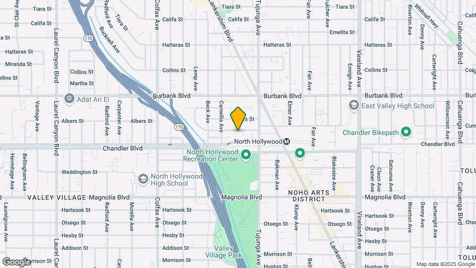 11448 Cumpston St Map and Location Details