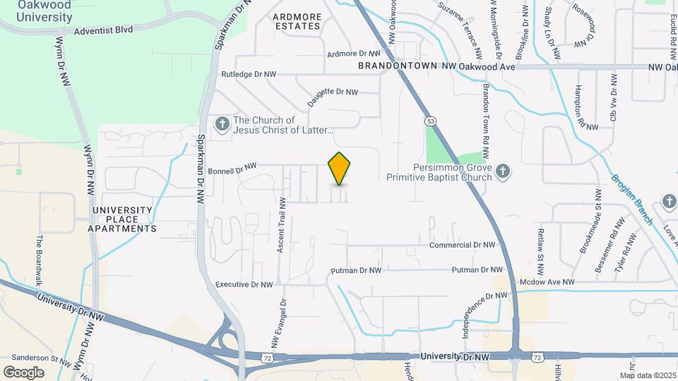 4424 Torrance Dr NW Map and Location Details