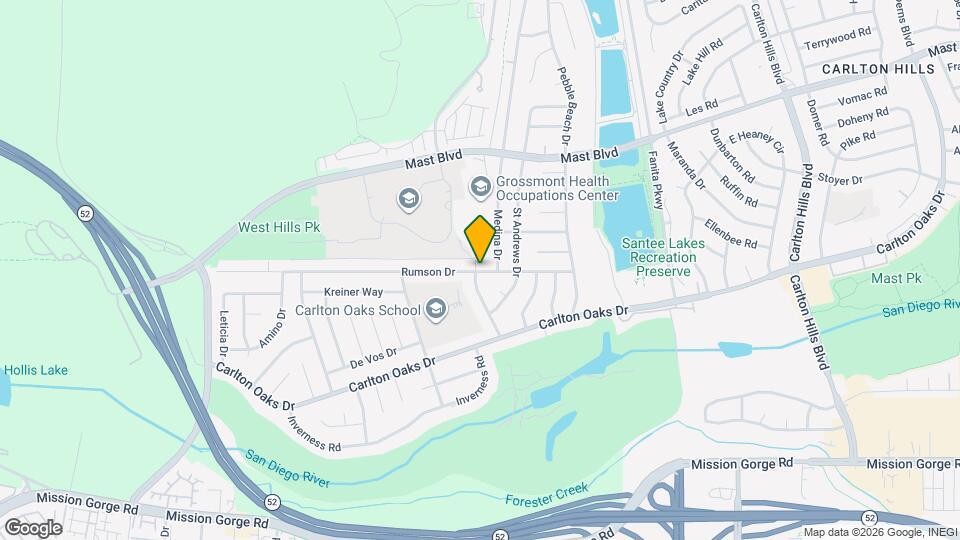 8700 Rumson Dr Map and Location Details