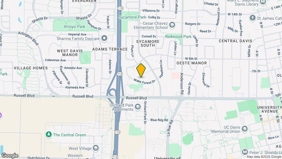 Sherwood and Forest Arms Apartments Map and Location Details