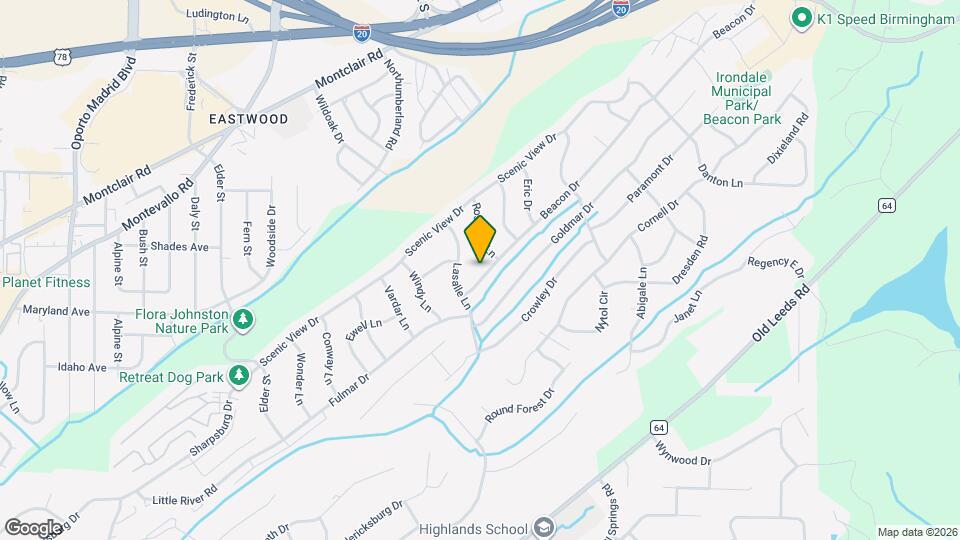 5114 Beacon Dr Map and Location Details