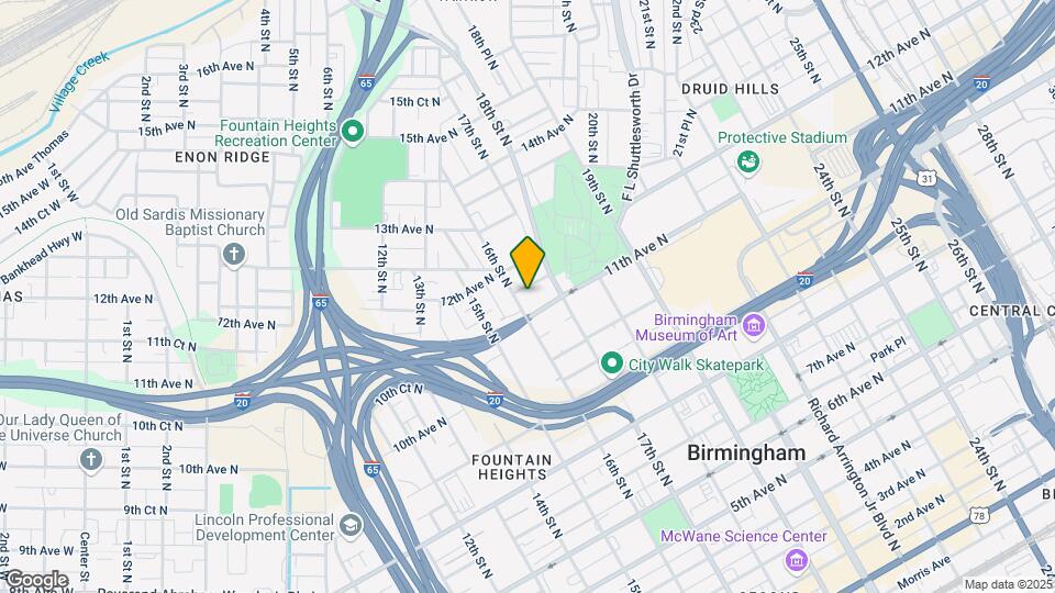 1609 11th Ct N Map and Location Details