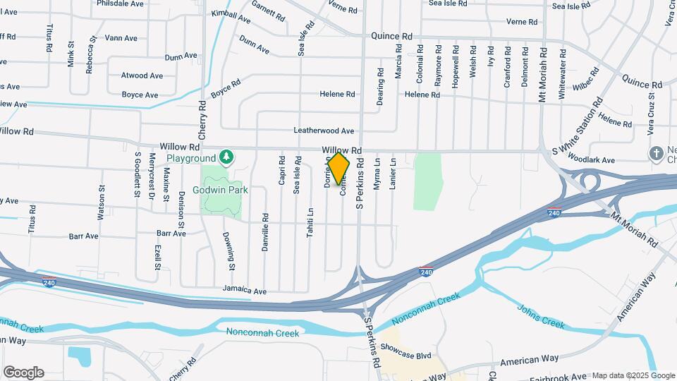 1755 Cornelia Ln Map and Location Details