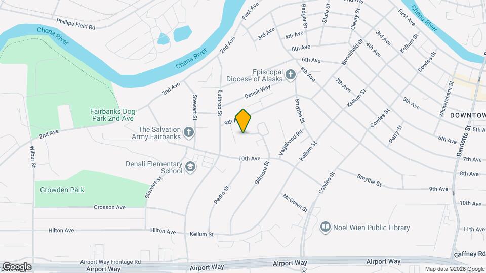 926 Gilmore St Map and Location Details