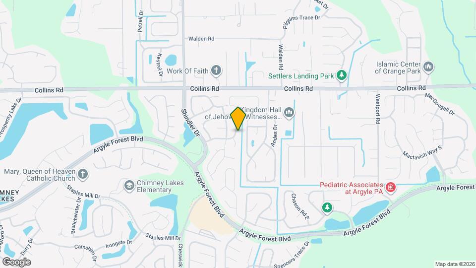 7887 Moss Pointe Trail E Map and Location Details