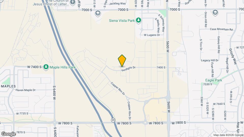 5924 Verdigris Dr Map and Location Details