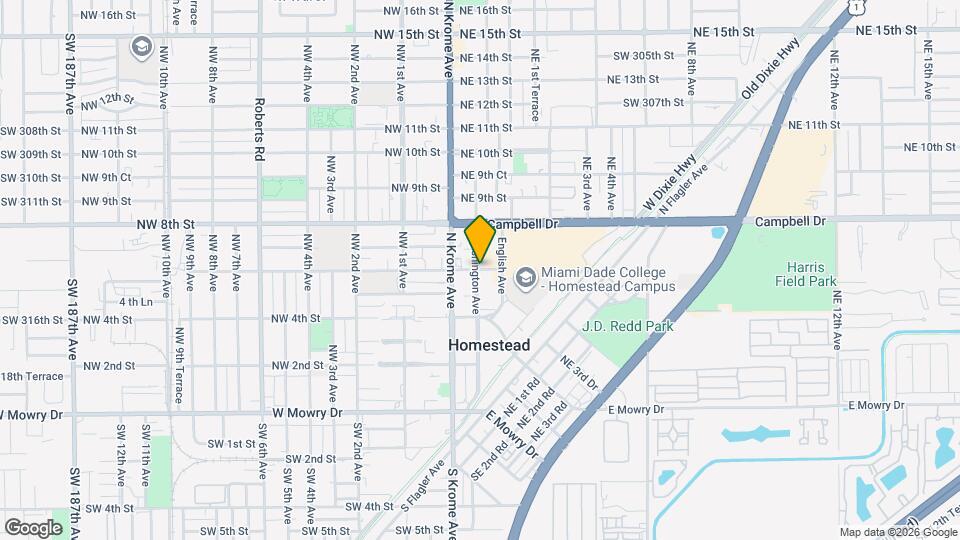 100 NE 6th St Mapa y Detalles de la Ubicación