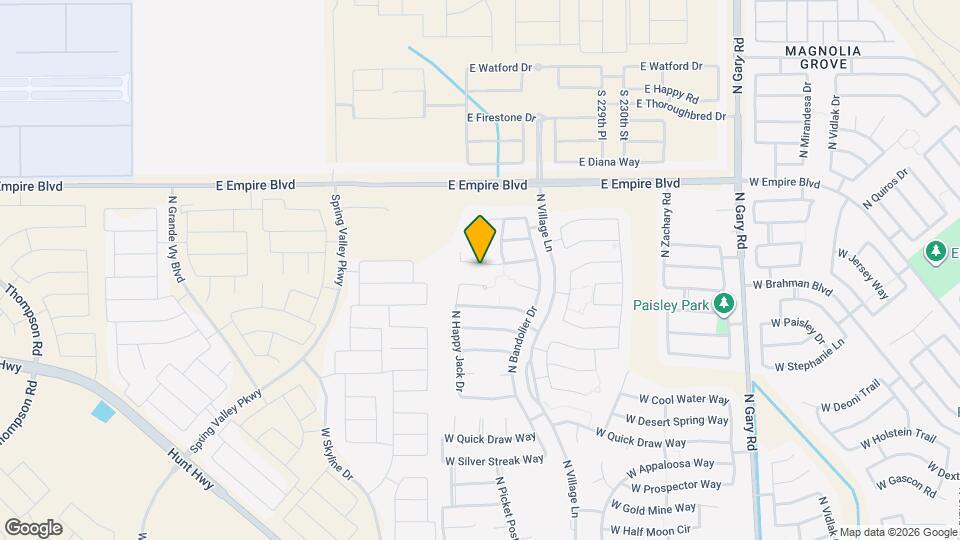 2465 W Arroyo Way Mapa y Detalles de la Ubicación