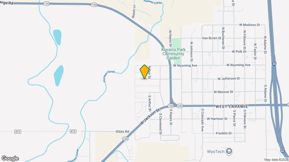 2664 W Jefferson St Map and Location Details