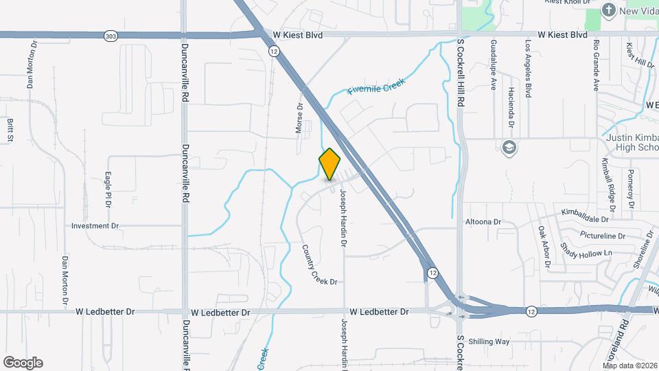 4641 Country Creek Dr Map and Location Details