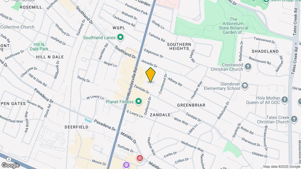 114 Greenbriar Rd Map and Location Details