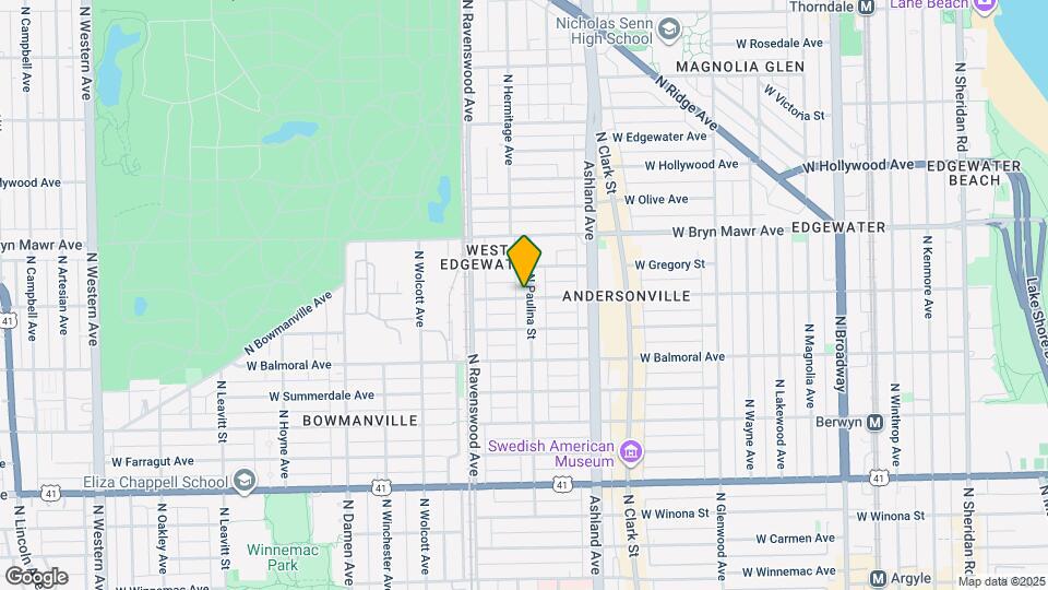 5504 N Paulina St Mapa y Detalles de la Ubicación
