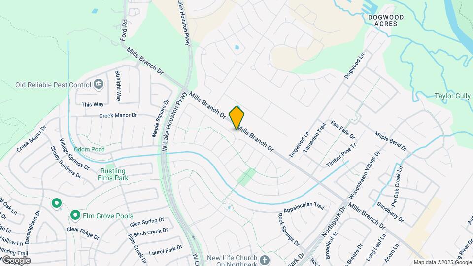 3519 Kings Mountain Dr Map and Location Details