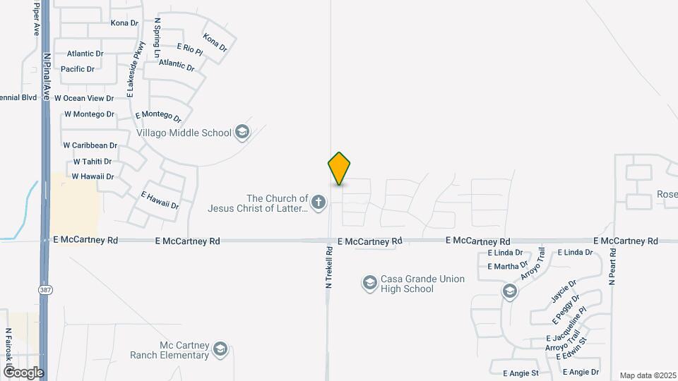 2873 N Westridge Ln Map and Location Details