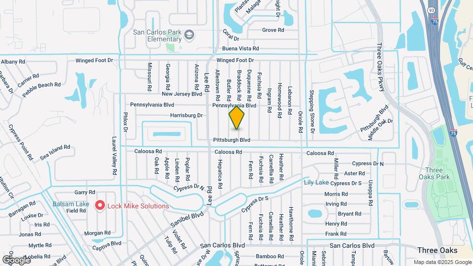 3719 17th St Mapa y Detalles de la Ubicación