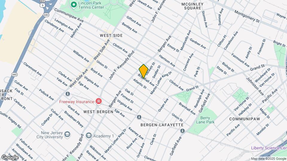 611 Bramhall Ave, Unit 1 Mapa y Detalles de la Ubicación