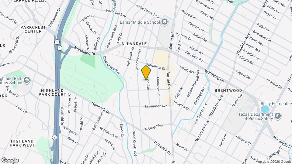 5512 Shoalwood Ave Map and Location Details