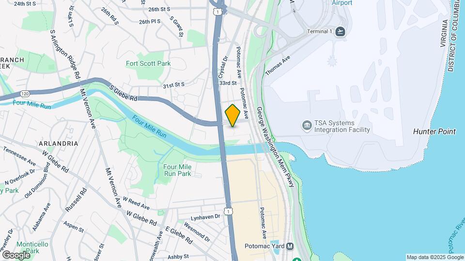 3600 S Glebe Rd-Unit -528W Map and Location Details