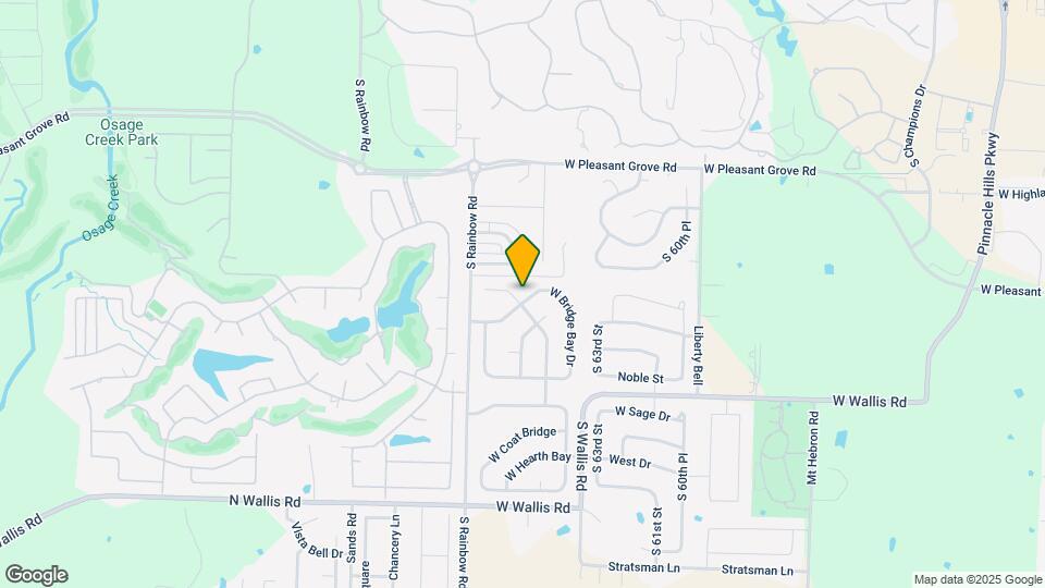 5301 S Stone Bay Ct Map and Location Details