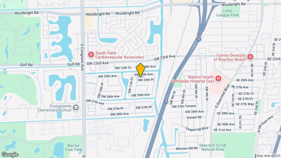 1083 SW 25th Pl Map and Location Details