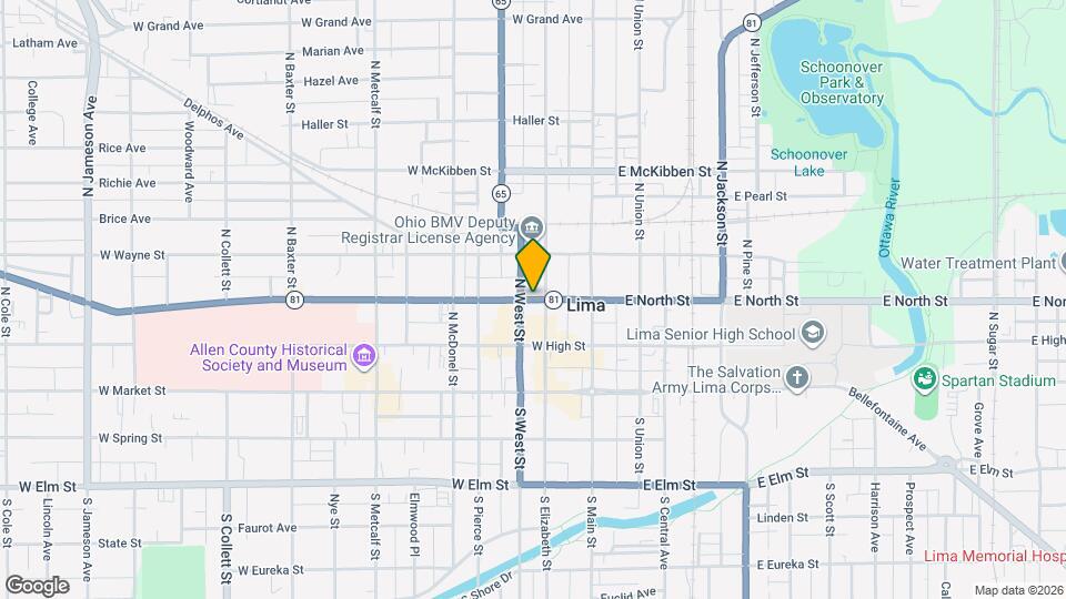 Shawnee Self Storage Map and Location Details