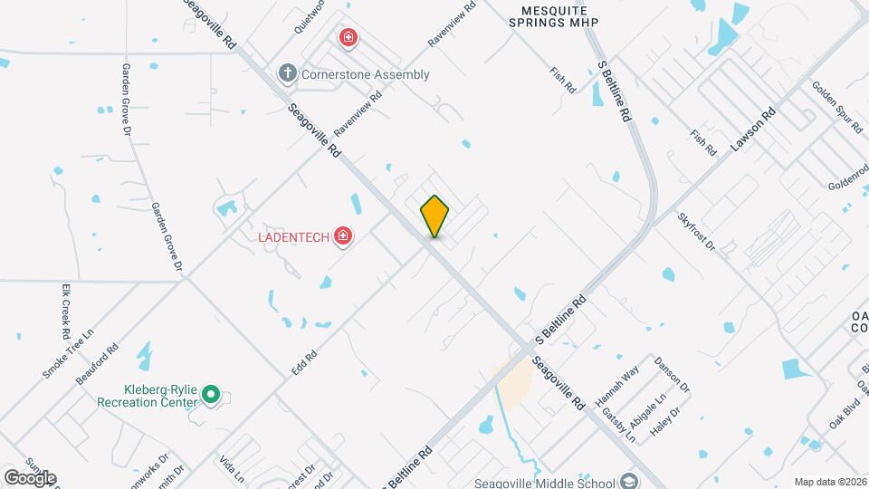 14602 Gully Pl Map and Location Details