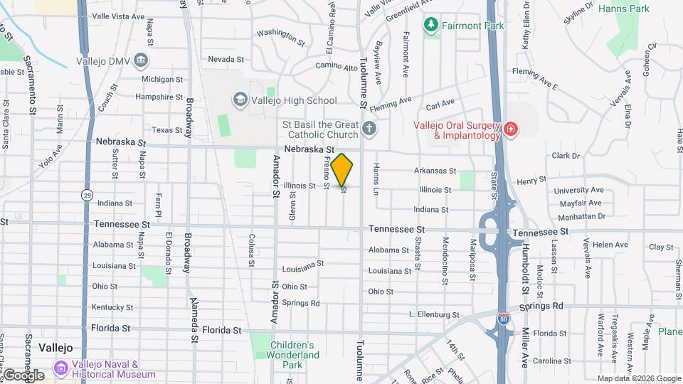75 Ventura St Map and Location Details