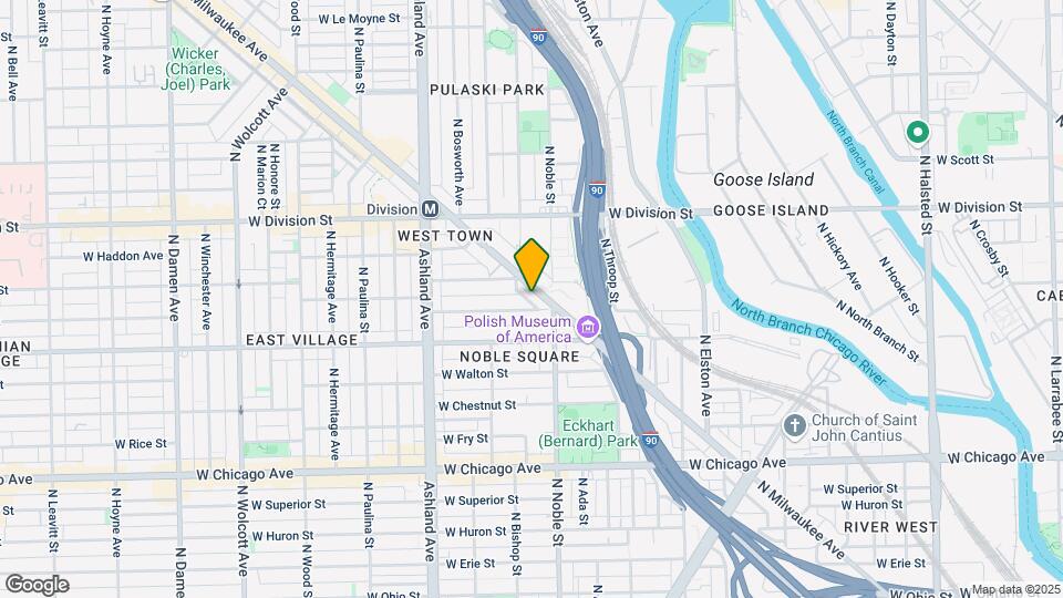 1064 N Milwaukee Ave Mapa y Detalles de la Ubicación