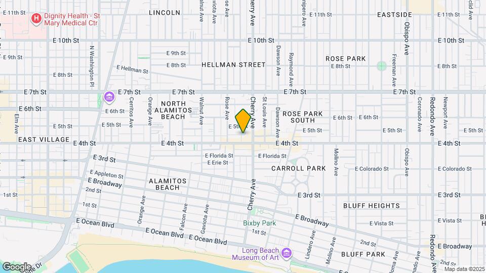 420 N Rose Pl, Unit 424 Map and Location Details