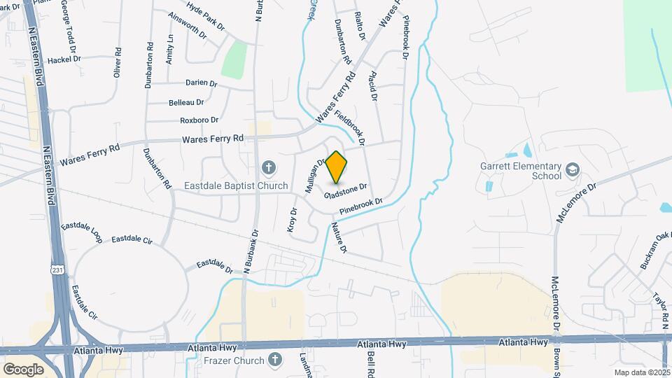 6137 Gladstone Dr Mapa y Detalles de la Ubicación