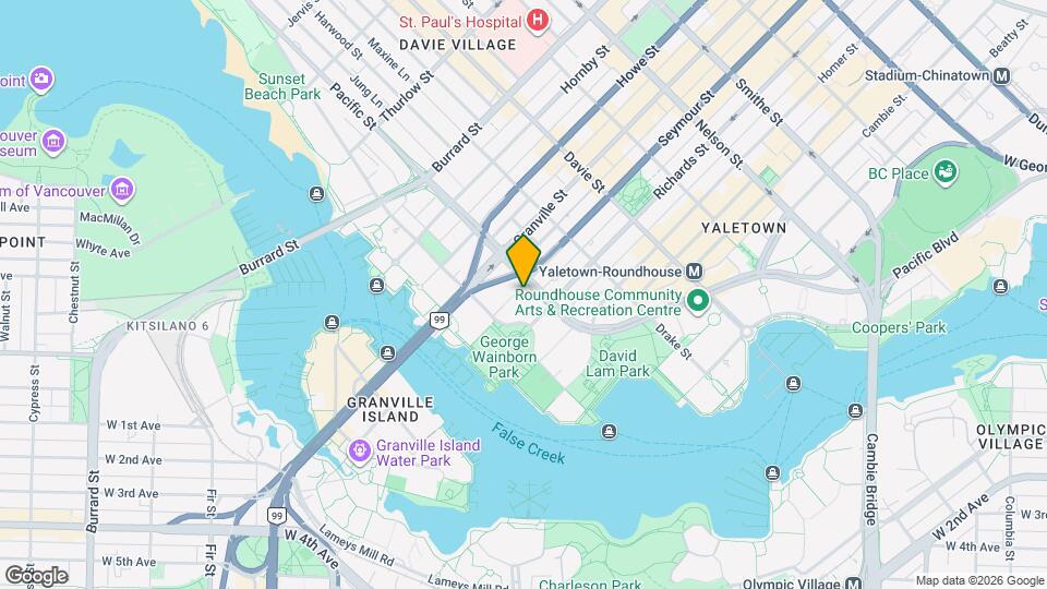 550 Pacific St Map and Location Details