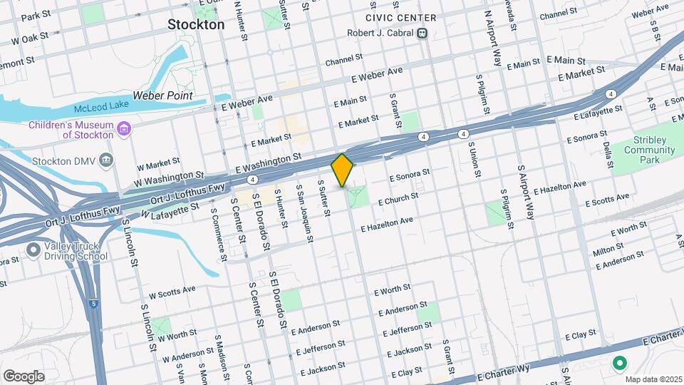 407 S California St Mapa y Detalles de la Ubicación