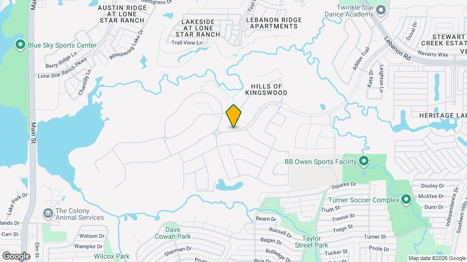 2032 Courtland Drive Map and Location Details